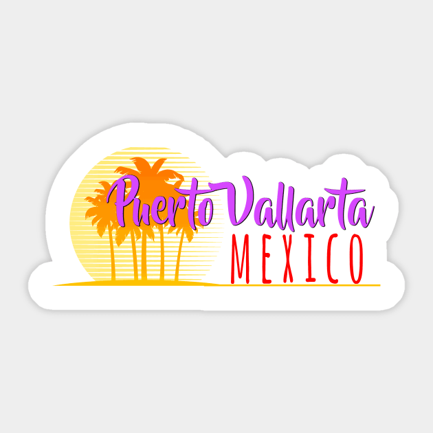 Life's a Beach: Puerto Vallarto, Mexico Sticker by Naves